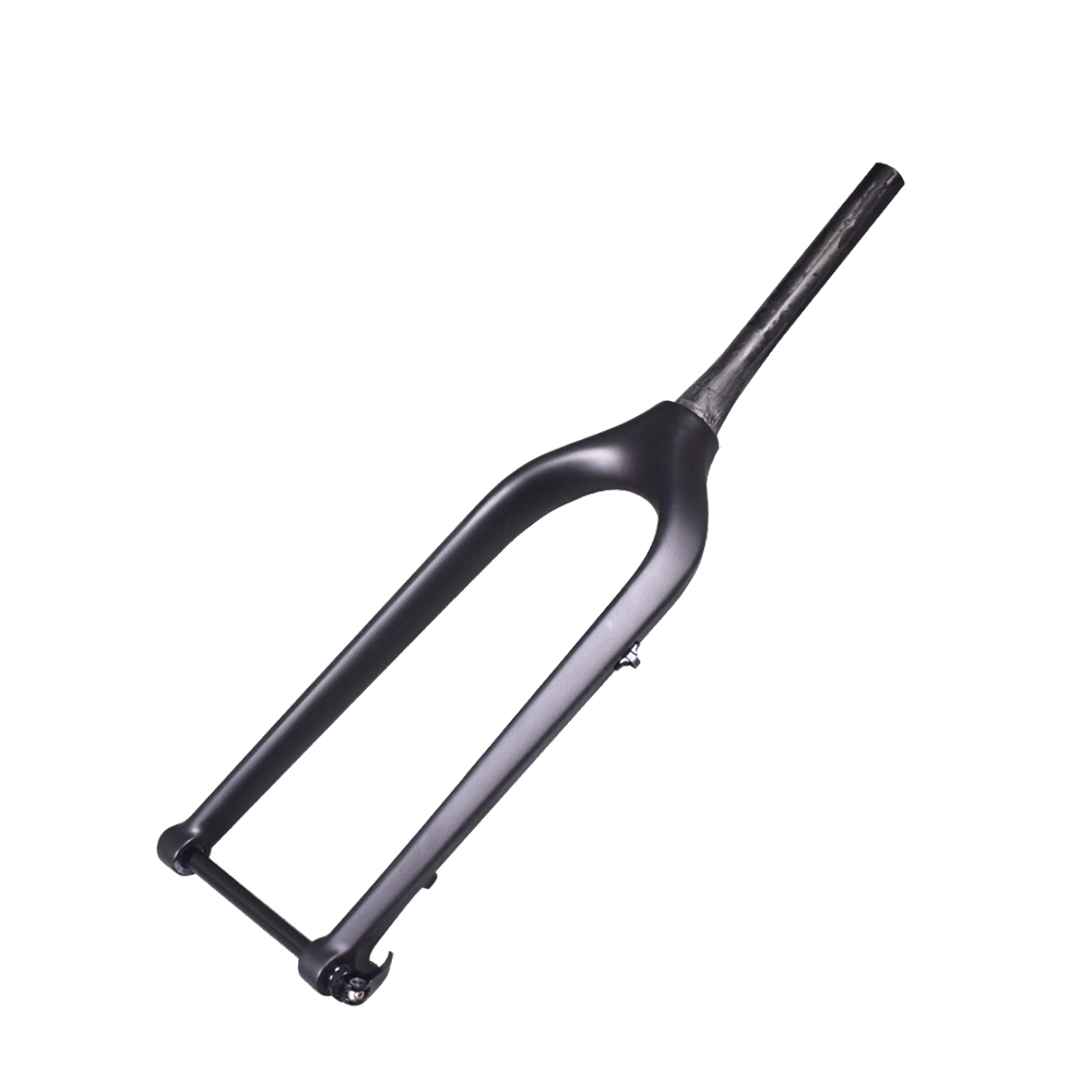 26er carbon fat bike fork with free thxu axle