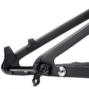 29er Full Suspension Carbon Mountain Bike Frame with DNM Air Shock Absorbers​ 