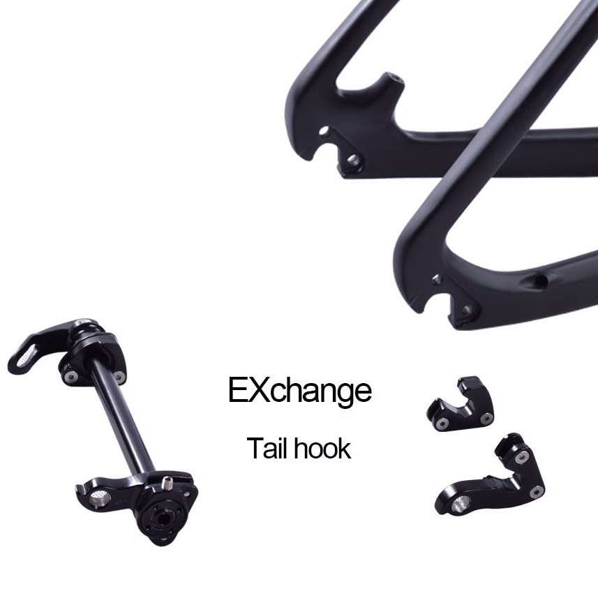 29er mtb hardtail frame quick release and thru axle exchange