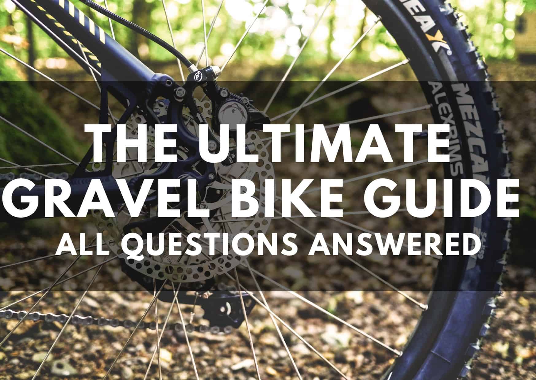 [2020 NEW] The Ultimate Gravel Bike Guide - All questions answered thumbnail