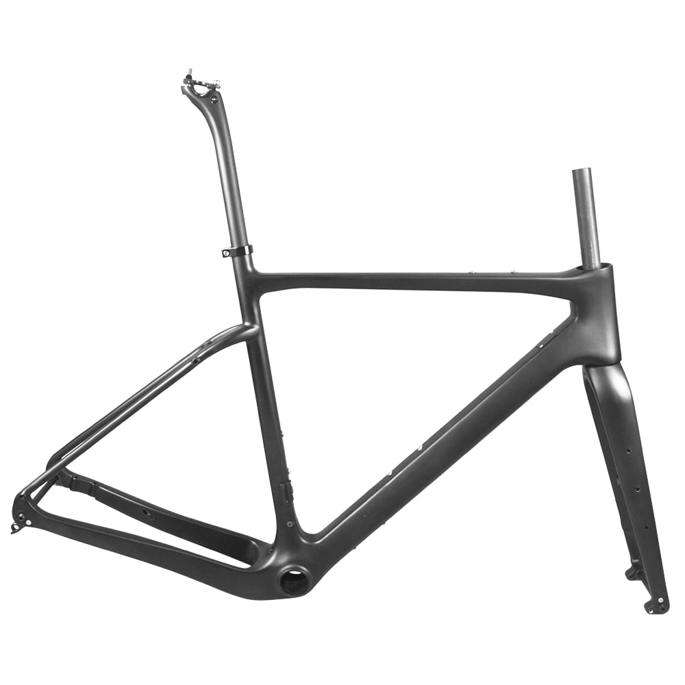 carbon gravel bike frame thru axle