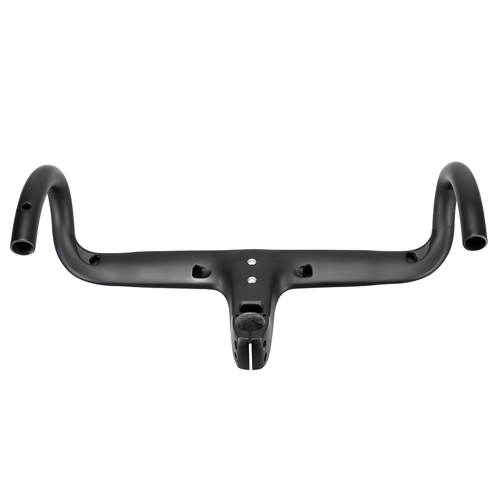 Rinasclta integrated handlebar for both internal and external cable route bottom cable holes