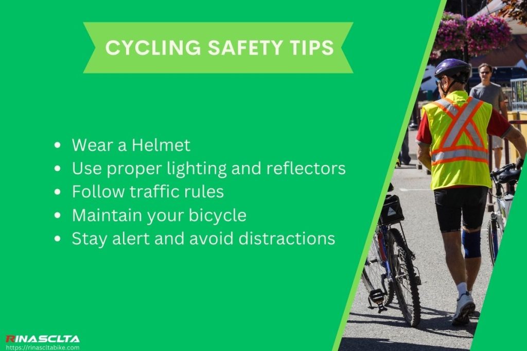 Cycling safety tips