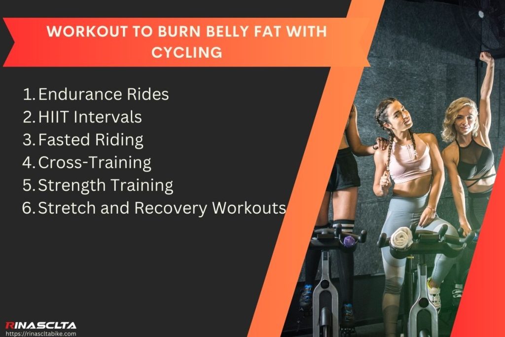 Workout to burn belly fat with cycling