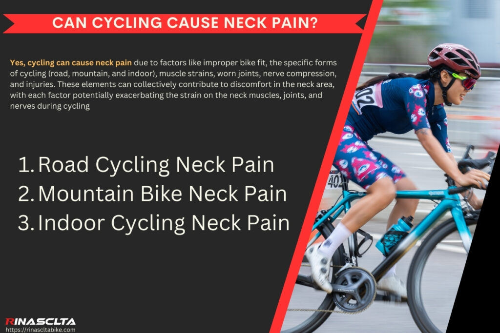 Can cycling cause neck pain