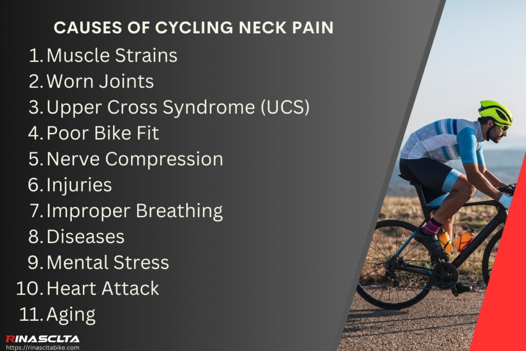 Causes of cycling neck pain