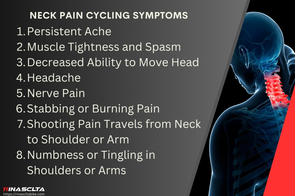 Neck pain cycling symptoms