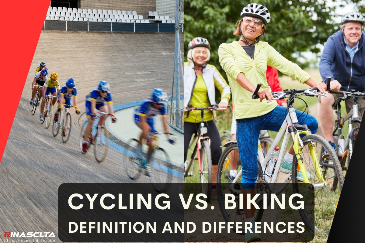 Cycling vs. biking