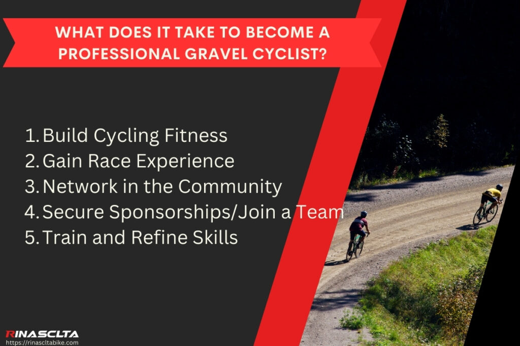 What does it take to become a professional gravel cyclist