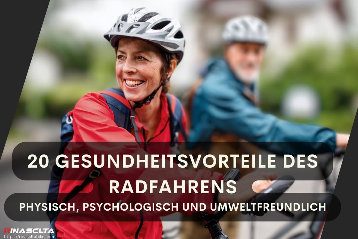 20 Gesundheitsvorteile des Radfahrens