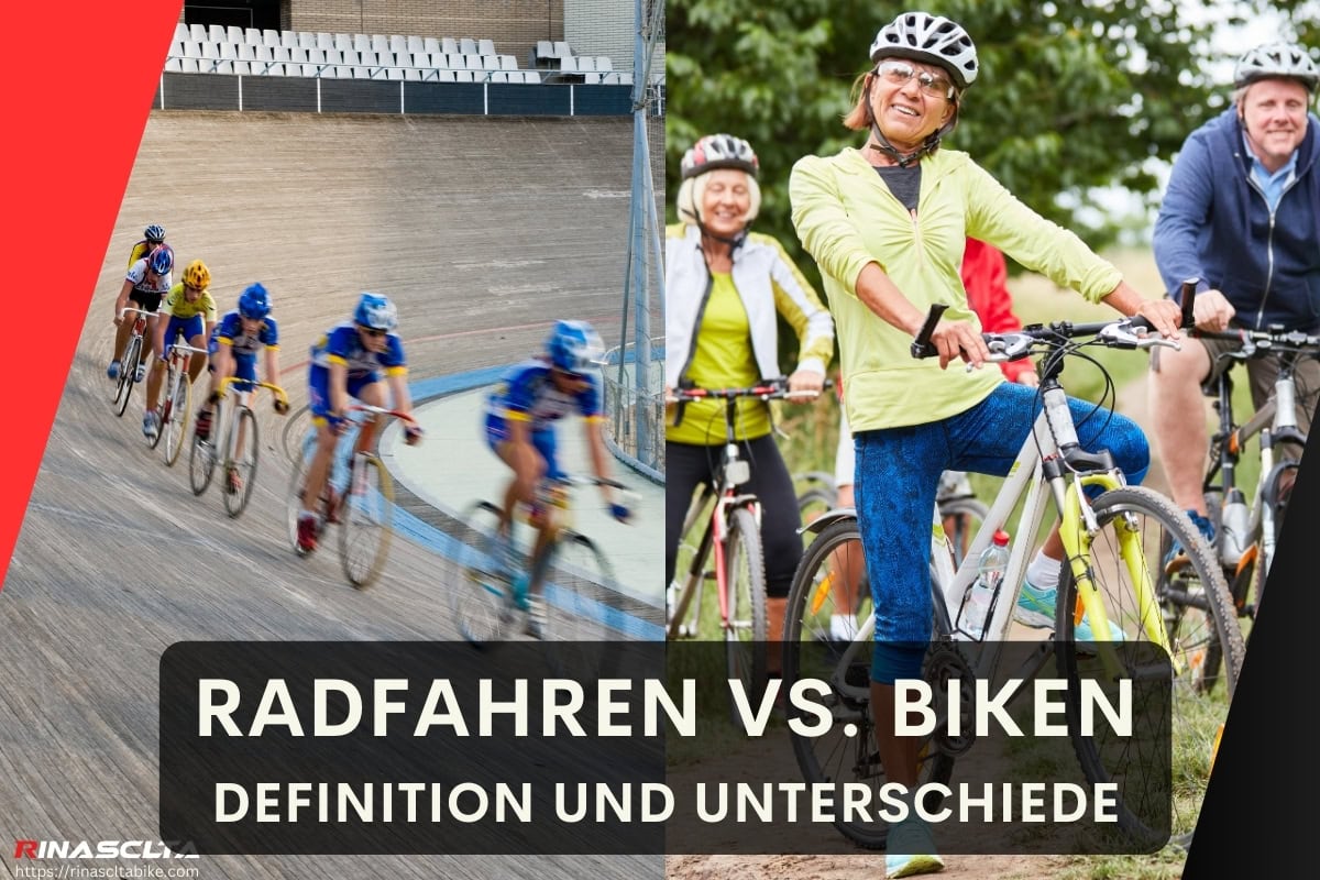 Radfahren vs. Biken