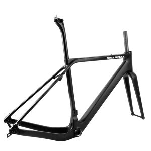 Rinasclta carbon gravel framset GR025 max 50mm tire clearance 27.2mm seatpost