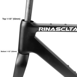 Rinasclta carbon gravel framset GR025 max 50mm tire clearance aero tube