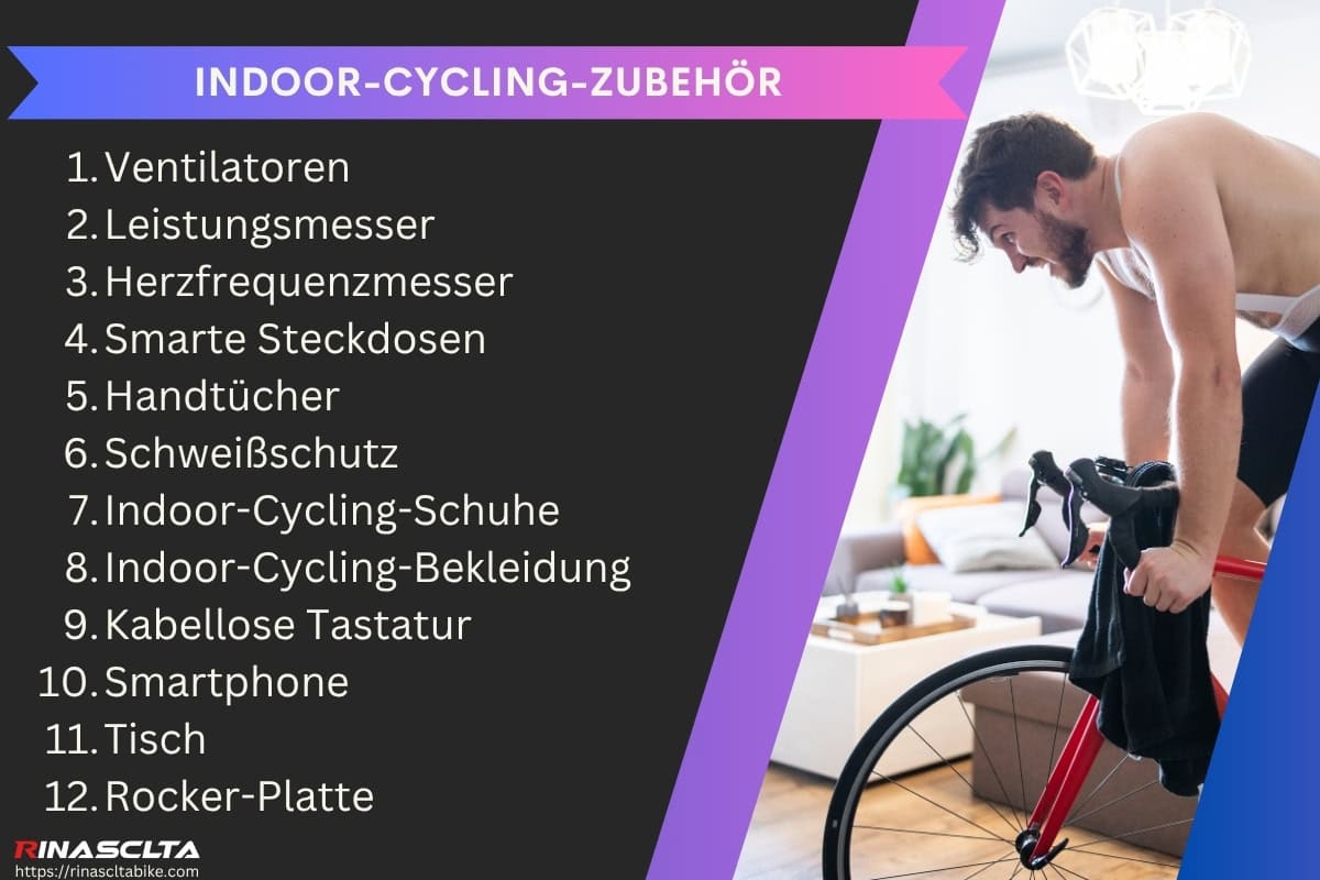 Indoor Cycling: Was es ist, wie es funktioniert, Vorteile, Ausrüstung und Trainingspläne Indoor-Cycling-Zubehör