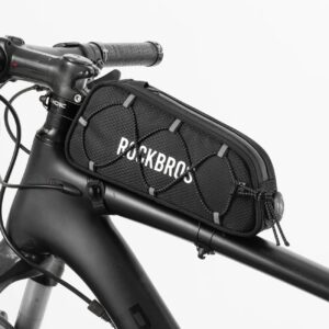 ROCKBROS Road to Sky frame bag series black one key locking knob system