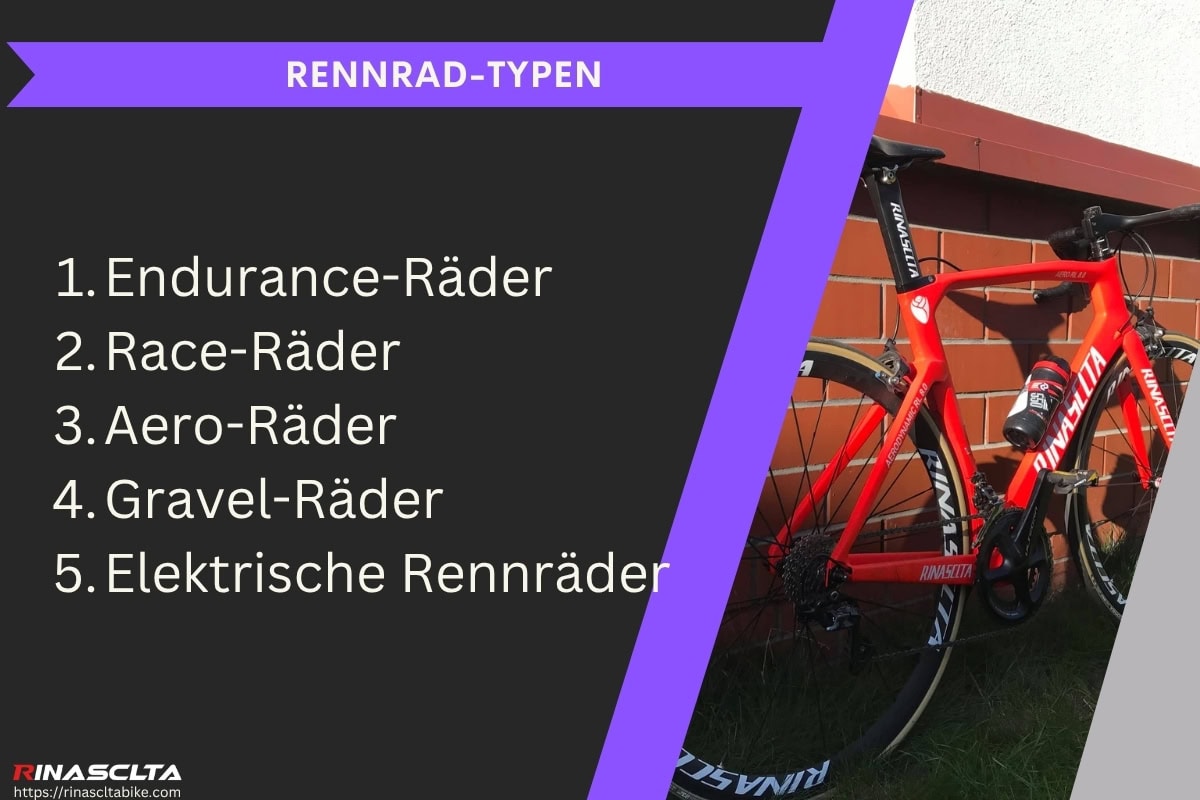 Rennrad-Typen