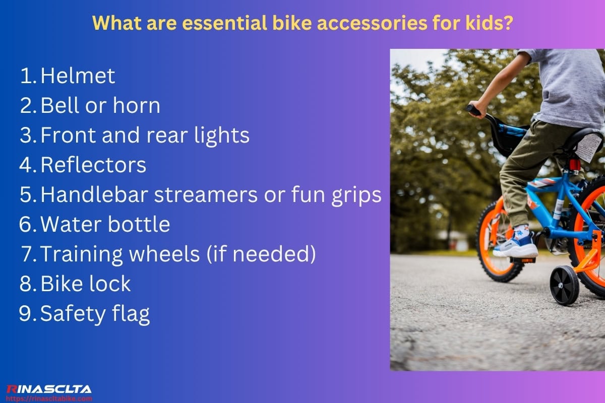 Bike accessories: definition, different categories and how to choose What are essential bike accessories for kids