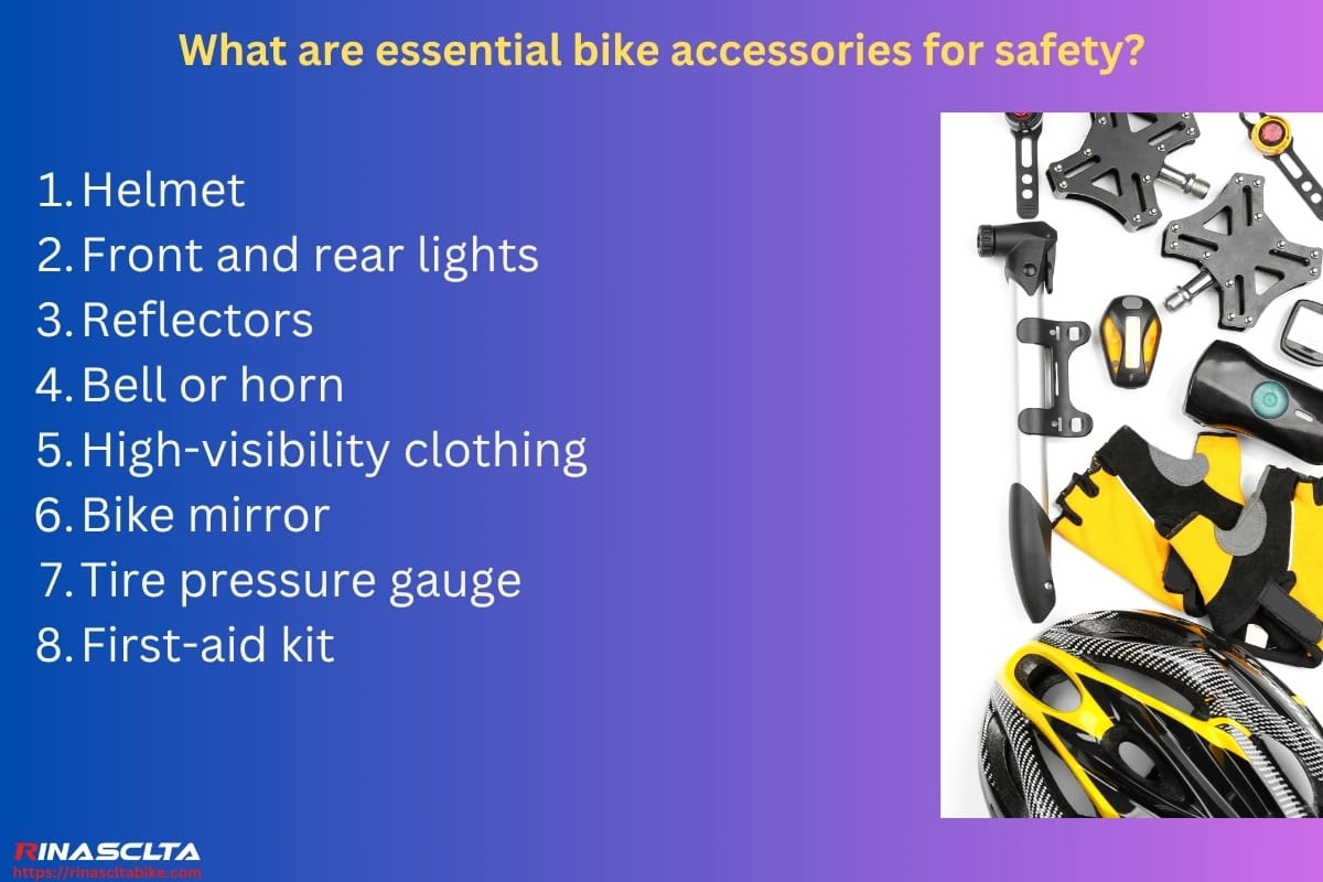 Bike accessories: definition, different categories and how to choose What are essential bike accessories for safety