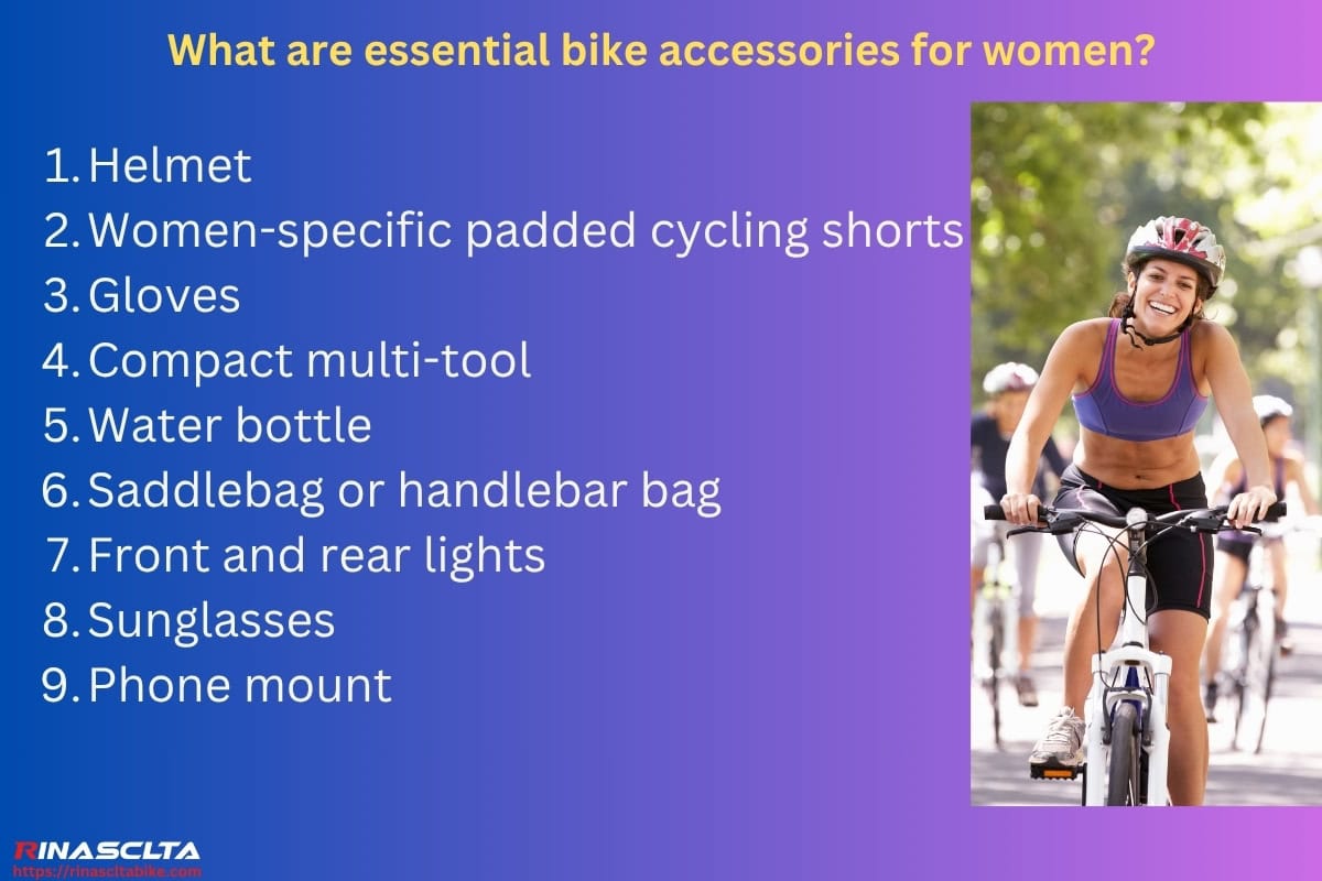 Bike accessories: definition, different categories and how to choose What are essential bike accessories for women