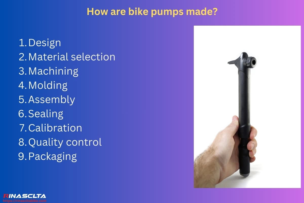 How are bike pumps made