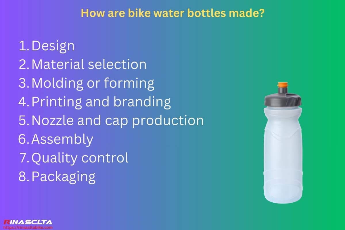 Bike water bottle: definition, types and how to choose How are bike water bottles made