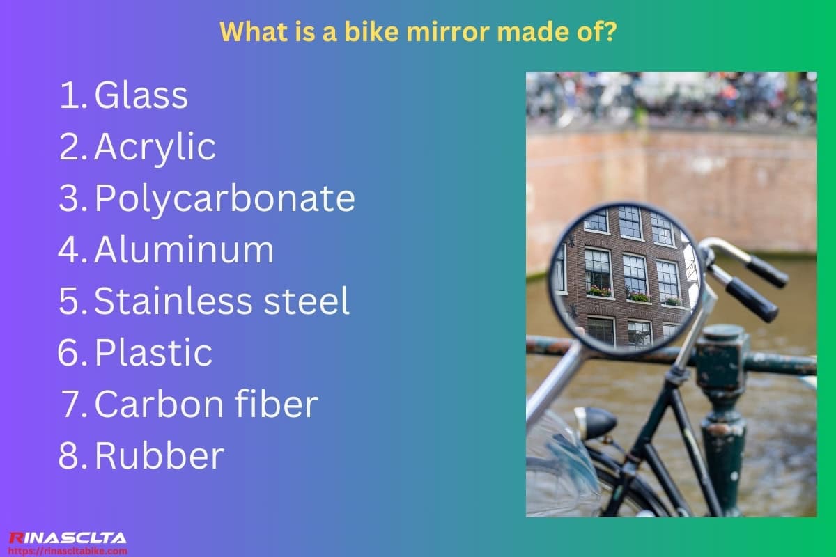 Bike mirror: definition, types and How to choose What is a bike mirror made of