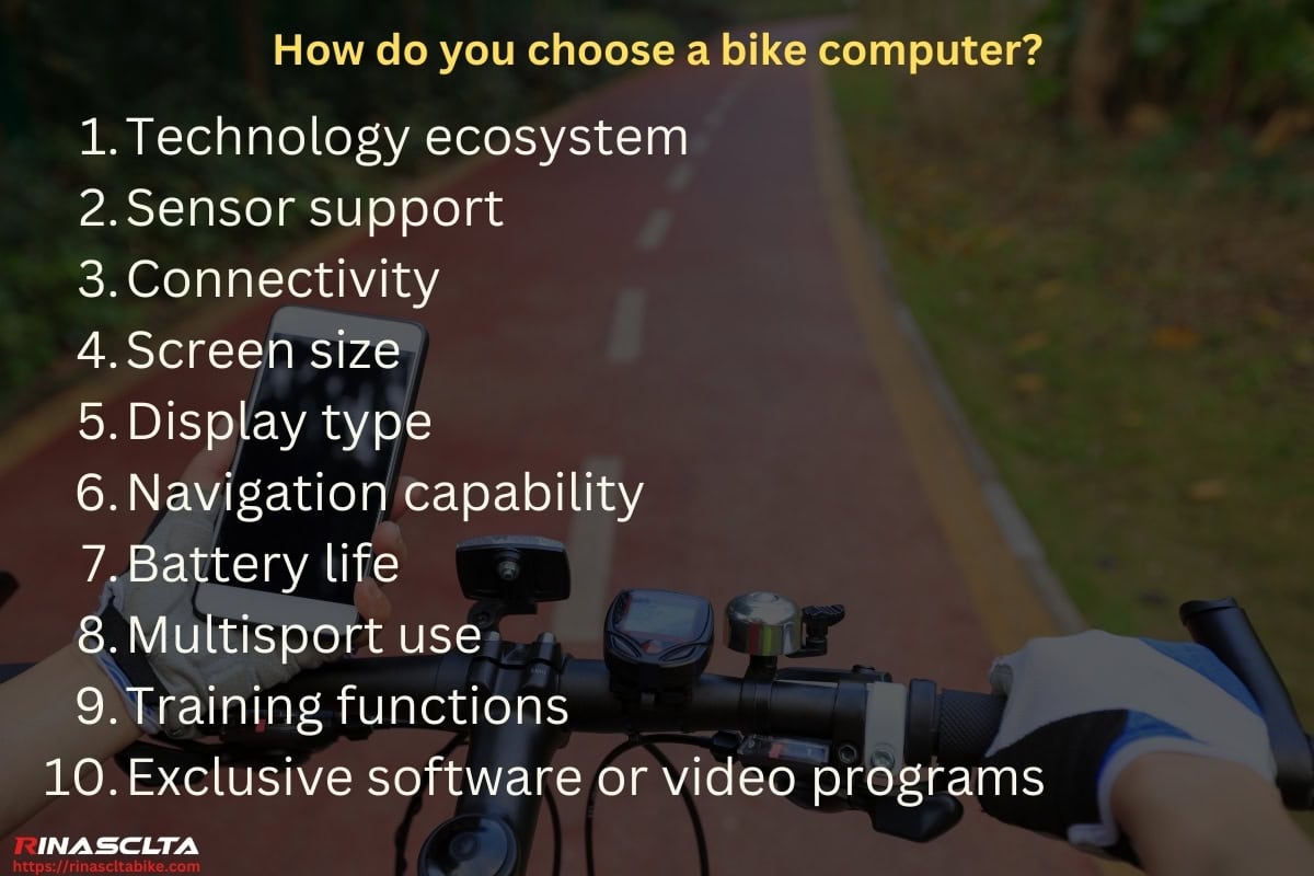Bike computer: definition, types and how to choose How do you choose a bike computer