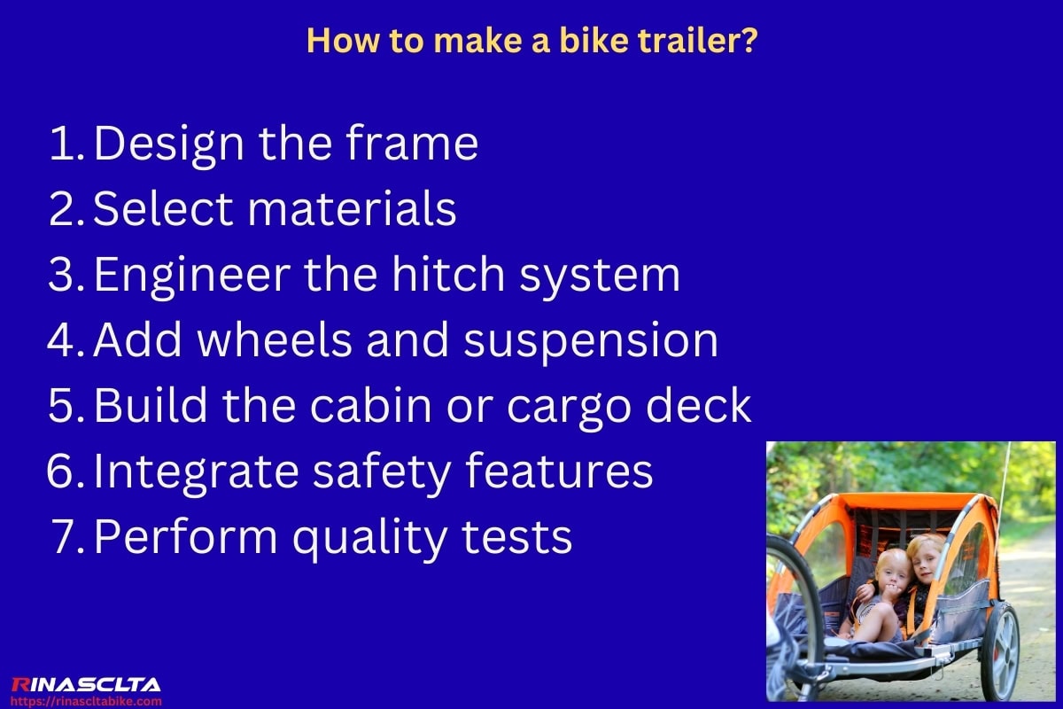 How to make a bike trailer