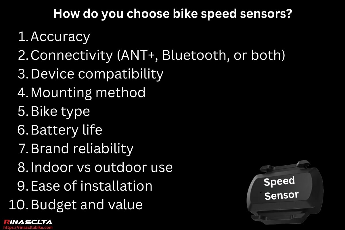 Bike speed sensors: definition, types and how to choose How do you choose bike speed sensors