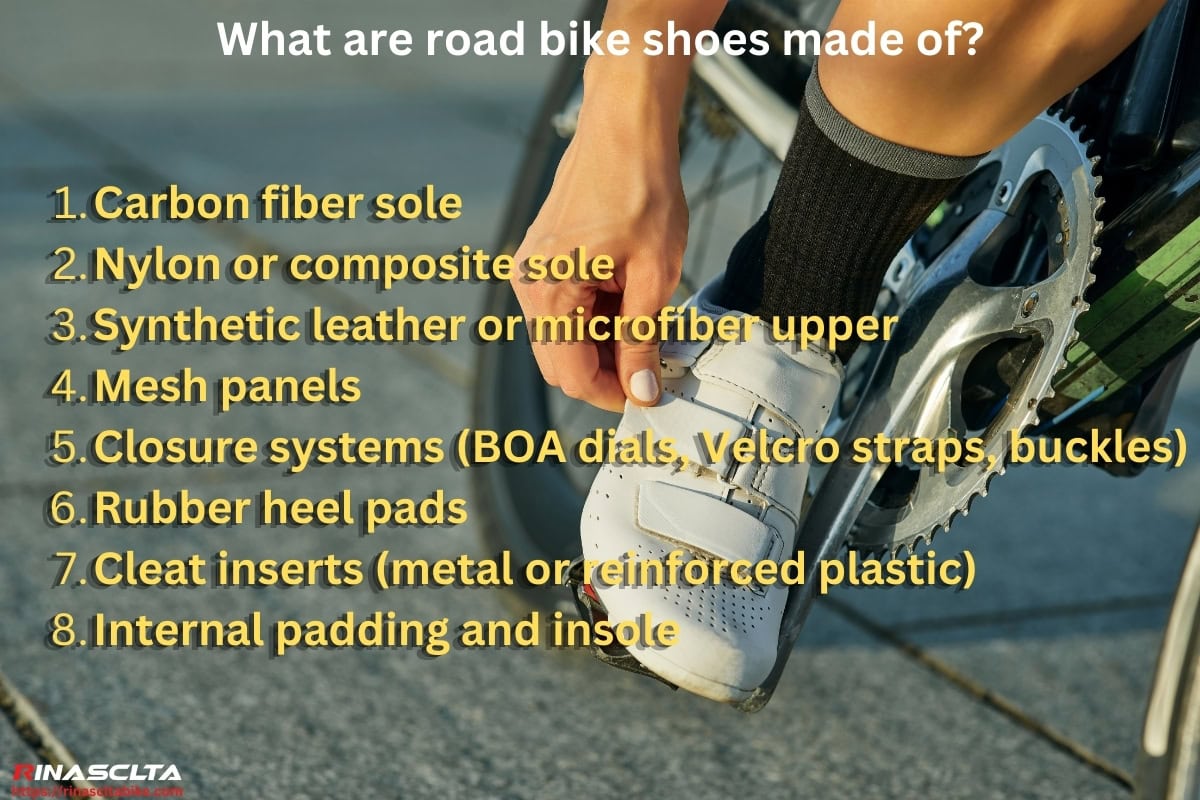 Road bike shoes: definition, types and how to choose What are road bike shoes made of