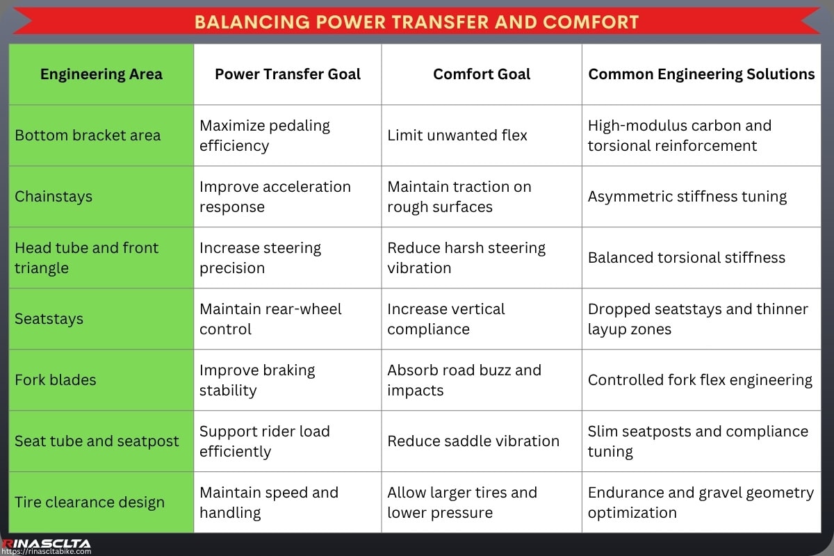 Bike Frame Engineering & Ride Feel: How Carbon Frame Design Influences Performance Balancing power transfer and comfort