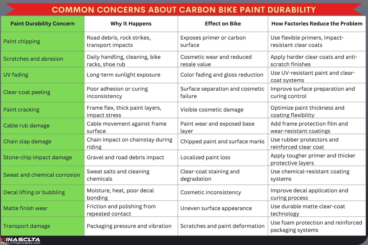 Carbon Bike Paint & Finish: process, options, OEM and quality control Common concerns about carbon bike paint durability
