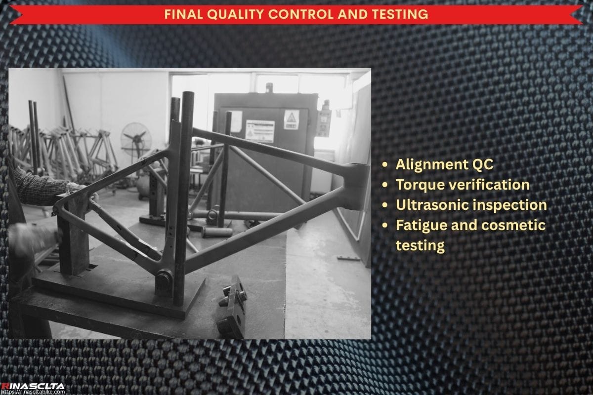 Carbon Bike Frame Manufacturing Process: How Modern Carbon Bicycle Frames Are Made Final Quality Control and Testing