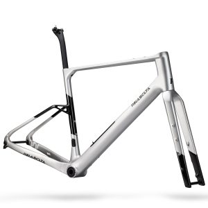 Rinasclta Q-Aero GR carbon gravel bike frame T47 UDH extra mount on fork main
