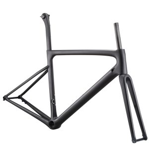 Rinasclta lightweight disc brake carbon road bike frame 850g