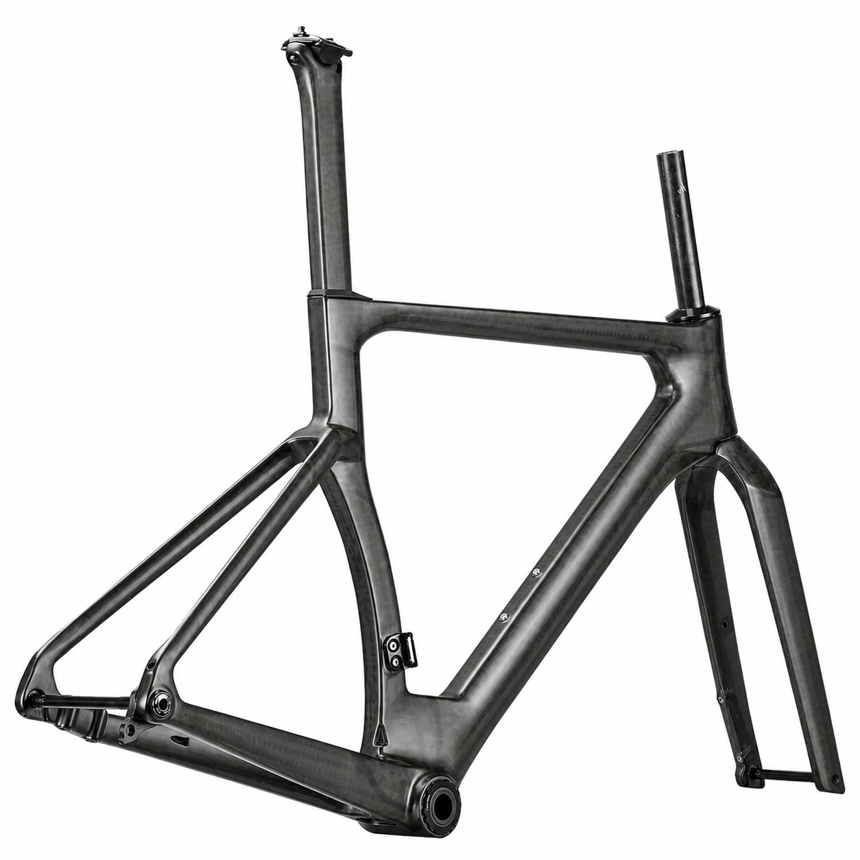 Rinasclta X-AERO Frameset | Carbon Aerodynamic Bike Disc Brake Frameset | T47+ UDH Rinasclta X-AERO road bike frameset T47 bottom bracket
