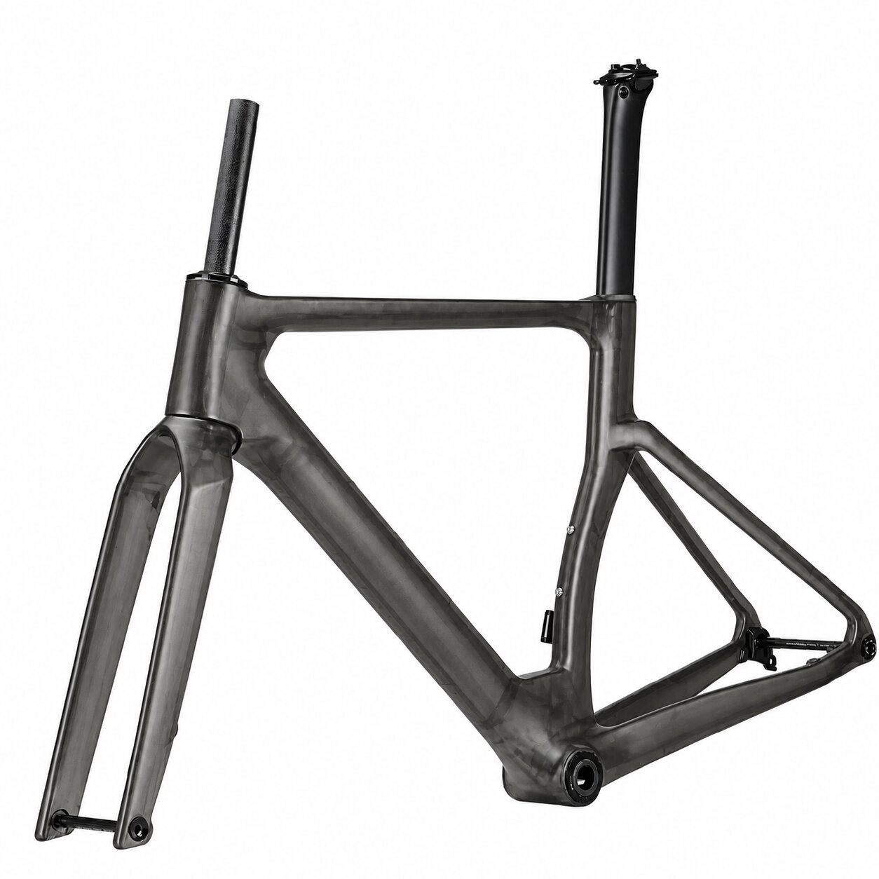 Rinasclta X-AERO Frameset | Carbon Aerodynamic Bike Disc Brake Frameset | T47+ UDH Rinasclta X-AERO road bike frameset aerodynamic design