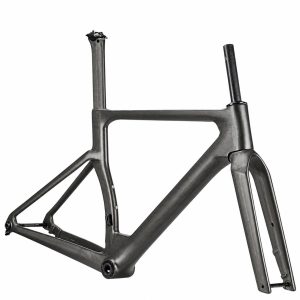 Home Rinasclta X-AERO road bike frameset raw carbon finish