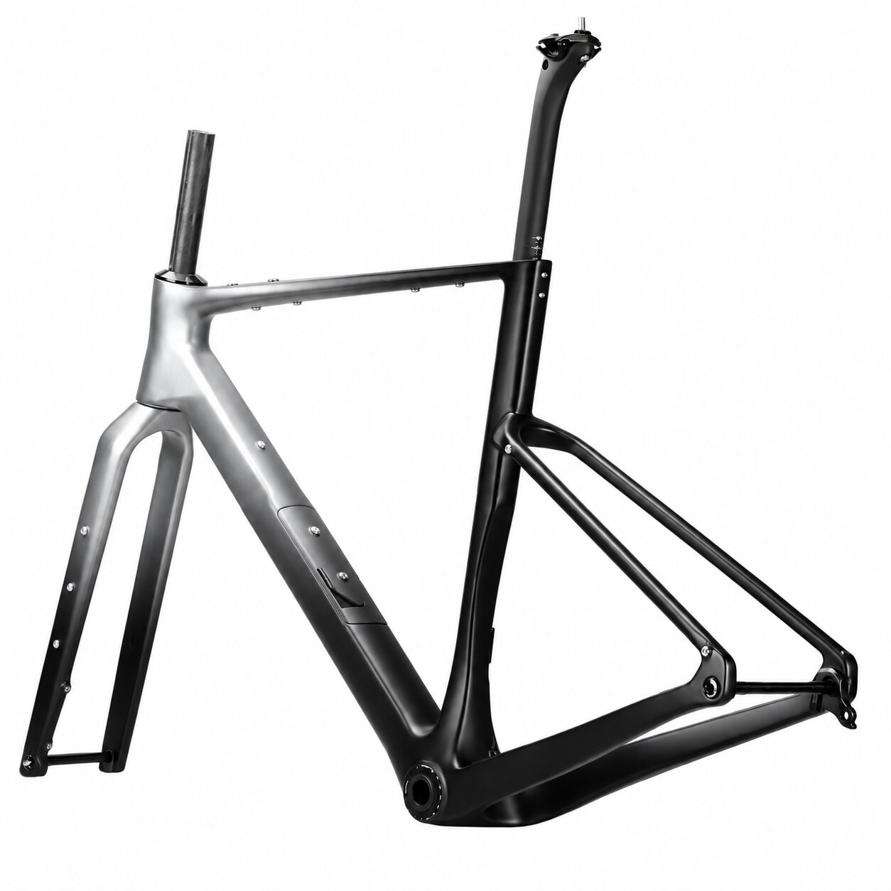 Rinasclta GR MAX Frameset | Carbon Aero Gravel Bike Frame Max Tire Size 700x57c | T47+ UDH Rinasclta GR MAX 2026 57mm max tire UDH hanger