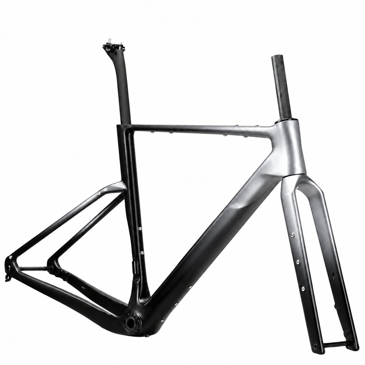 Rinasclta GR MAX Frameset | Carbon Aero Gravel Bike Frame Max Tire Size 700x57c | T47+ UDH Rinasclta GR MAX 2026 57mm max tire